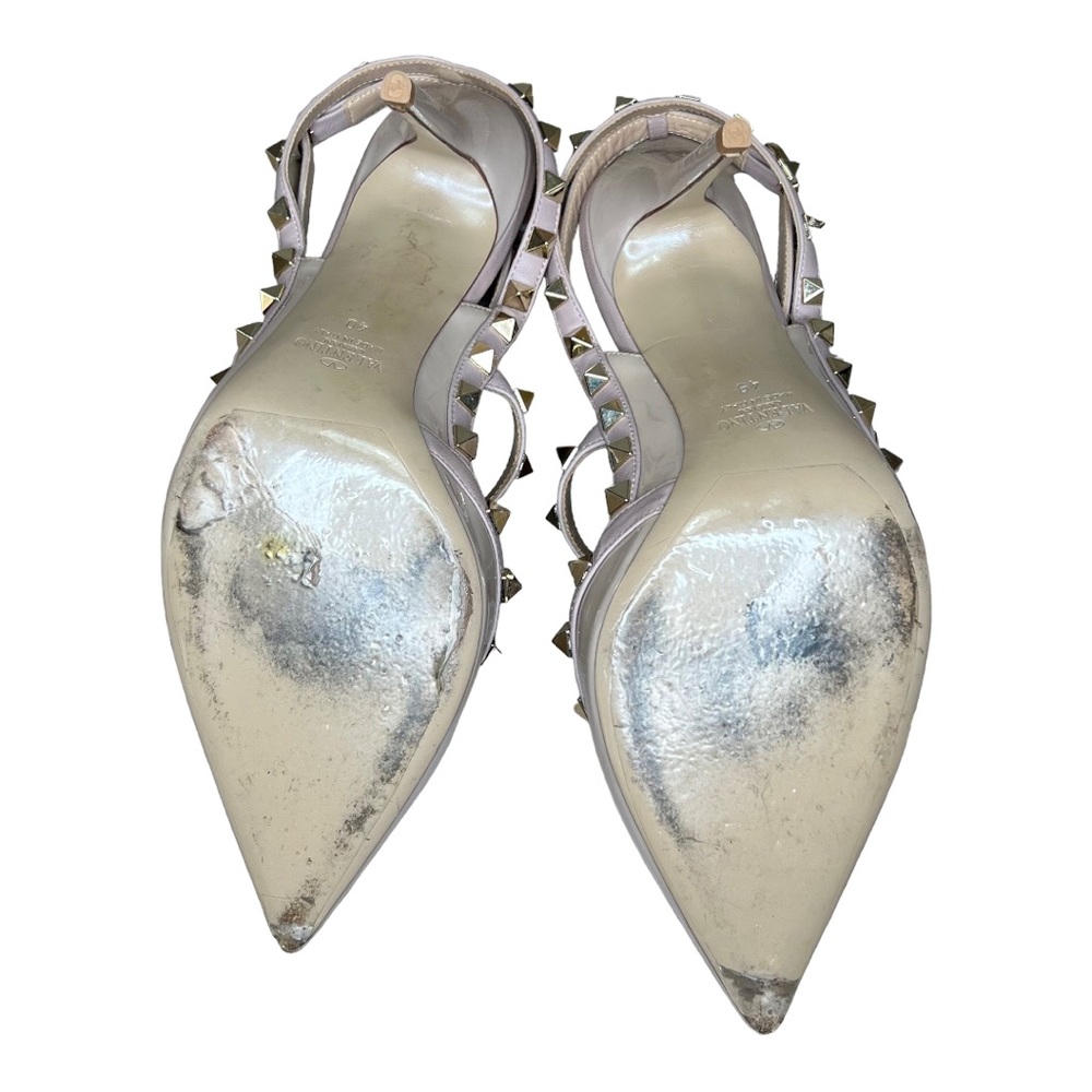 Valentino Garavani Rockstud Caged Pointed Toe Heels - Picture 7 of 13